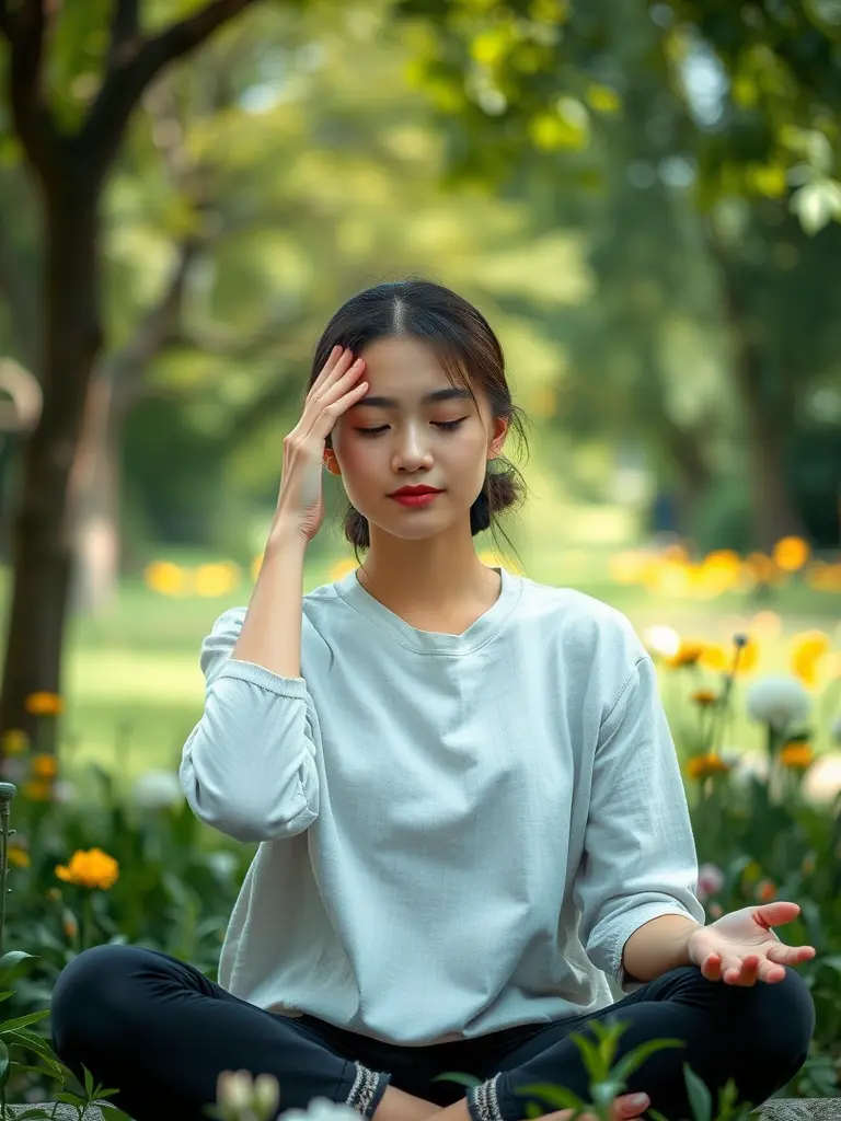 Estrategias de mindfulness para mejorar la salud sensorial y métodos de relajación ocular.