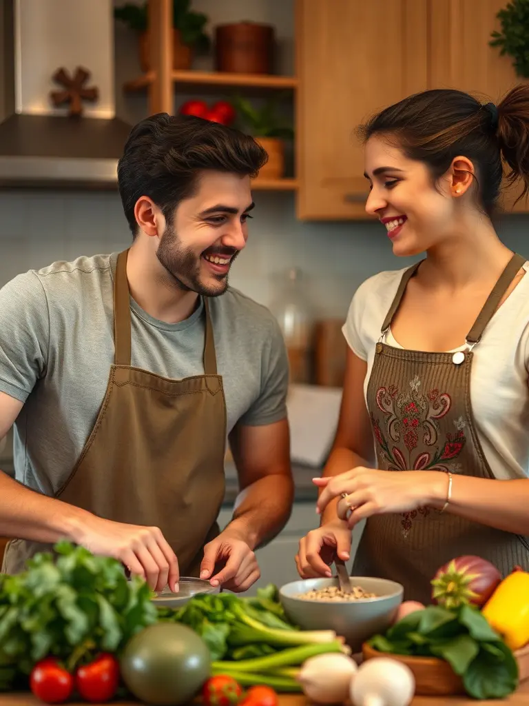 Superar barreiras de comunicação sexual e promover relacionamentos íntimos através de uma alimentação saudável.