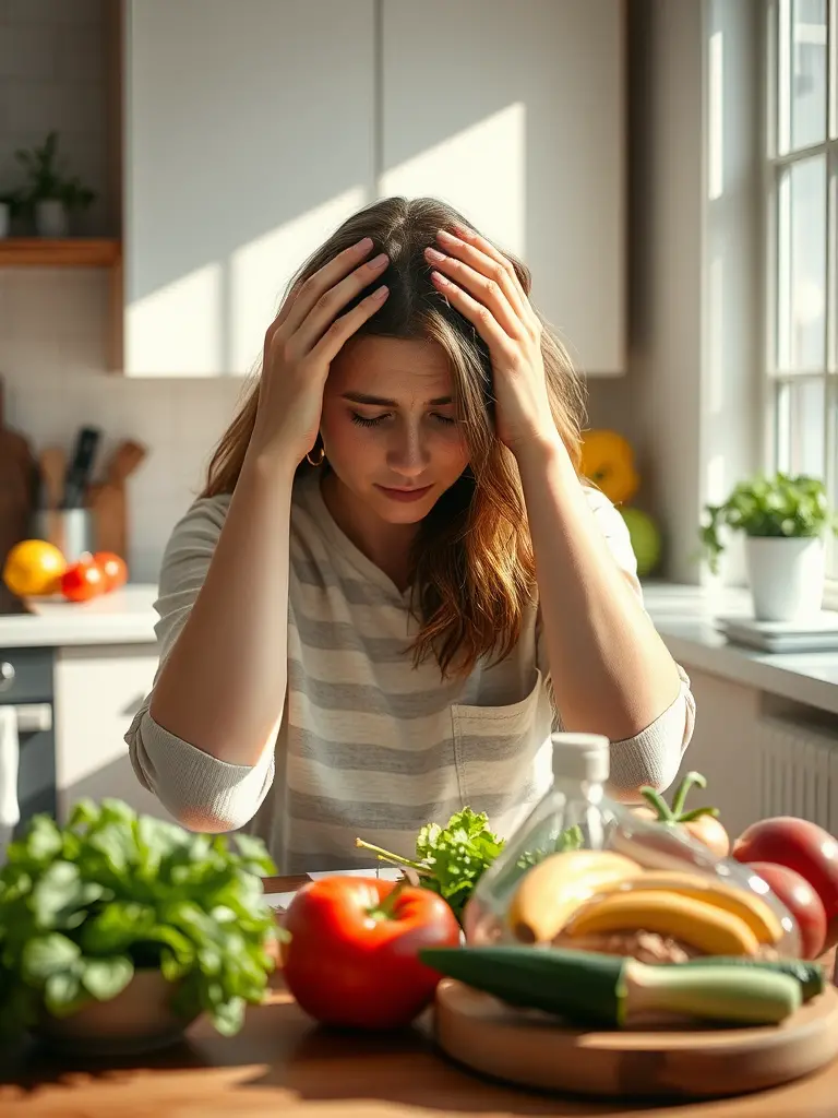 Guia de alimentação saudável e terapias naturais para aliviar o mal-estar na cabeça