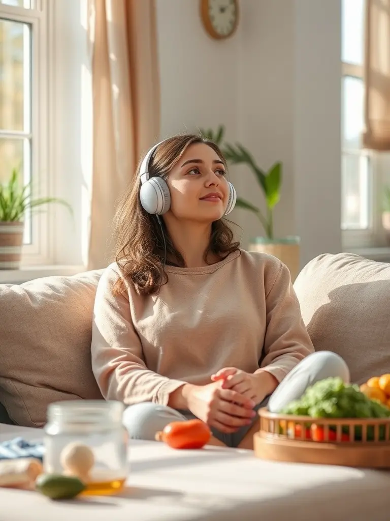 Música e natureza combinadas para melhorar a imunidade e as estratégias de proteção contra alergias.
