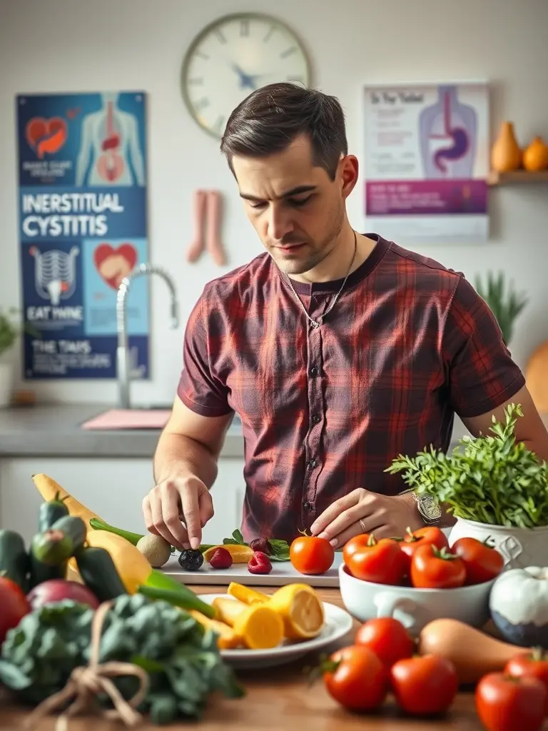 Szukaj naturalnych metod na złagodzenie dyskomfortu pęcherza poprzez zrównoważoną dietę.