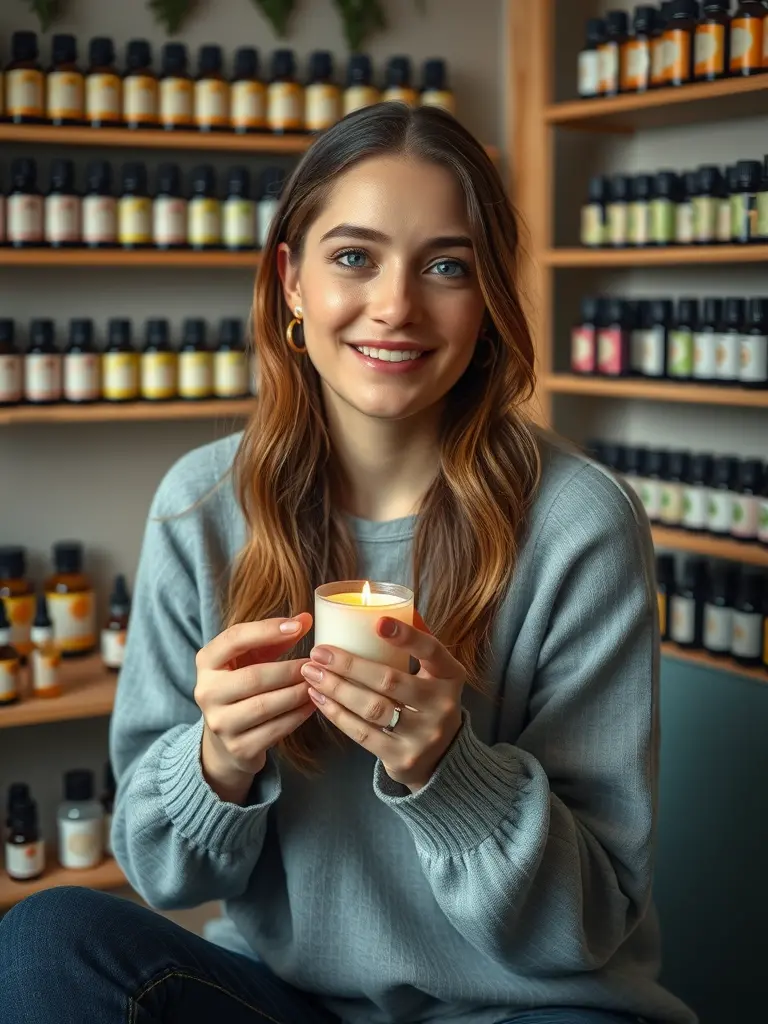 Die aromaterapie en metode om selfbewustheid en besluitnemingsvaardighede te verbeter.