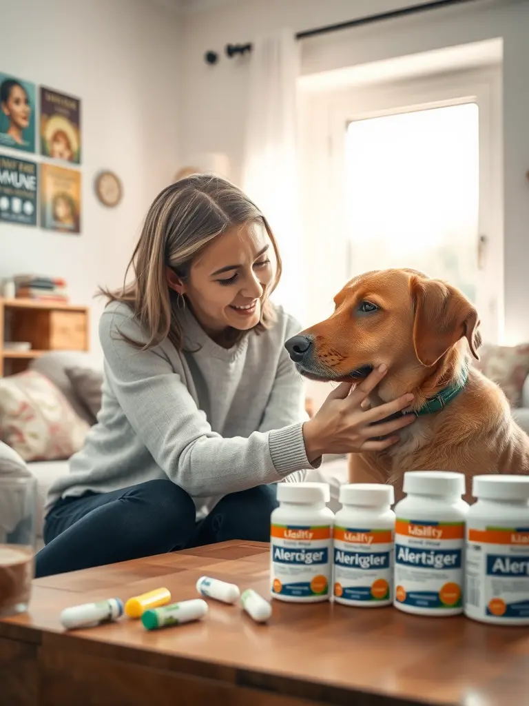 Antihistamien en asemhalingsgesondheid se troeteldierondersteuningsterapie bespreking