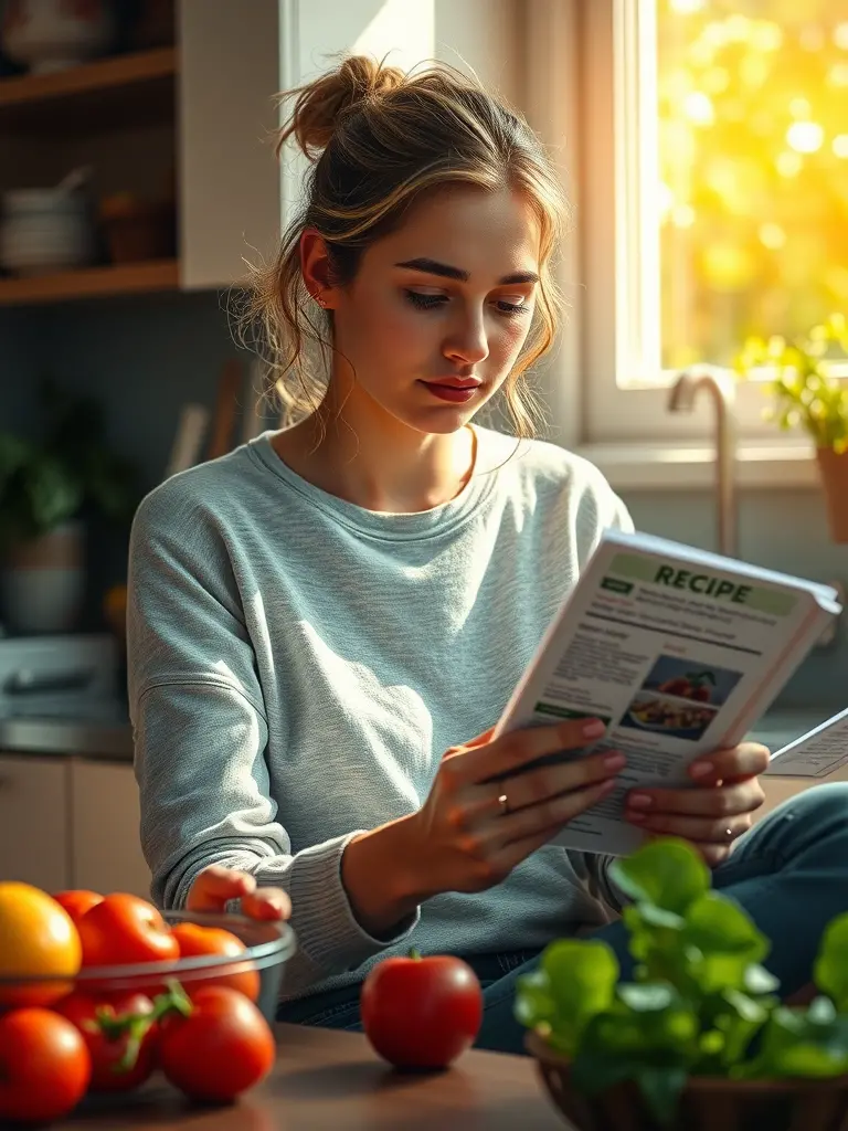 Strategie di alimentazione sana e di adattamento emotivo per migliorare il valore di sé.