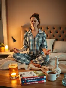 就寝前の儀式が心臓の健康と健康的なライフスタイルをサポートします。