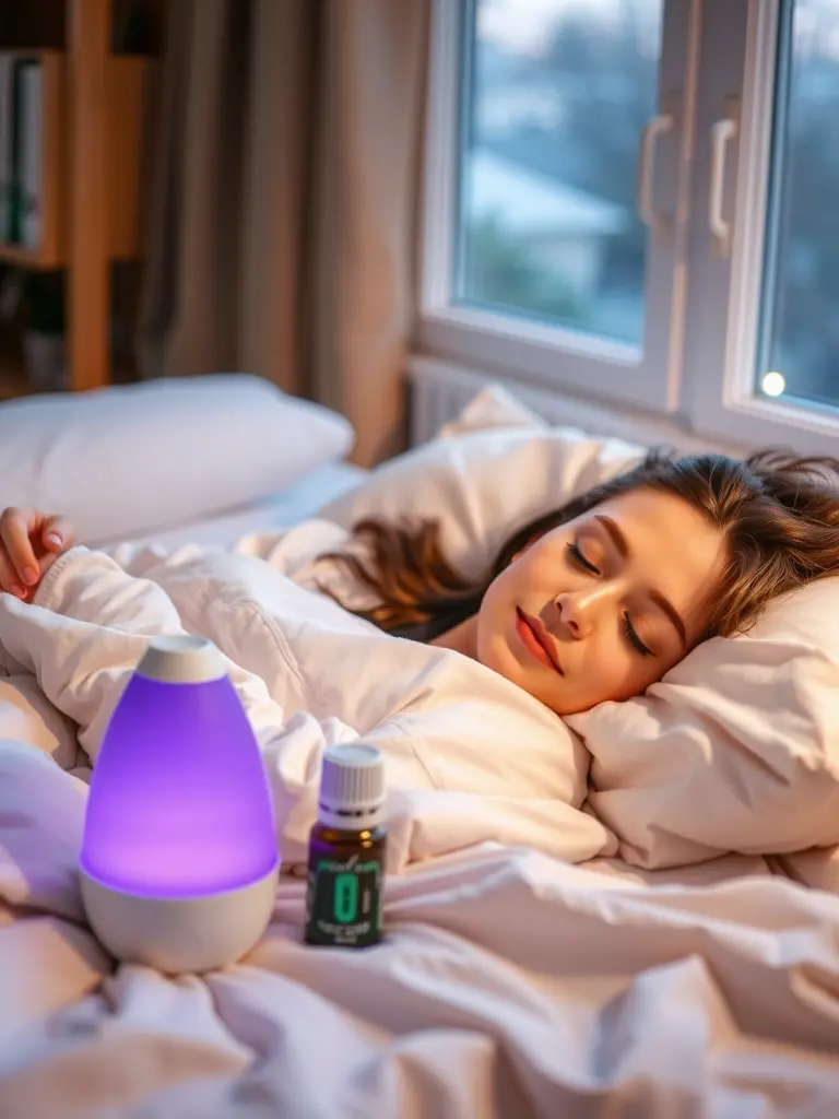 Essential oil calming sleep aid new plan enhances sleep quality explores natural solutions