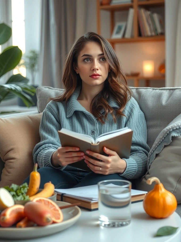 Diyet düzeninin ayarlanması, stres azaltma ile birleştirilerek kendini kaçış modelinden kurtulma.