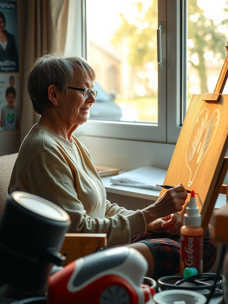Kunst terapiese asemhalingsprobleem innoverende selfgenesingsoplossing